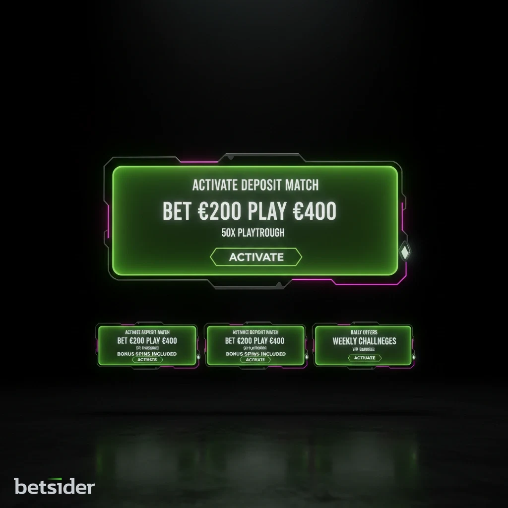 Player dashboard displaying the active bonus toggle and Canadian dollar balance.