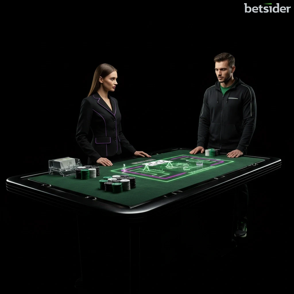 VIP live dealer blackjack table with premium chip denominations and betting interface