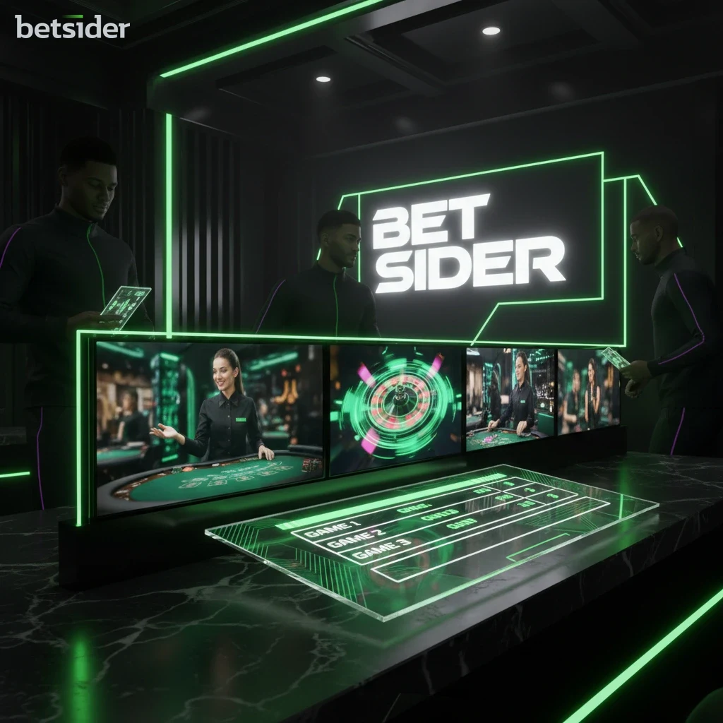 Betsider sports betting interface displaying NHL pre-match markets and accumulator slip