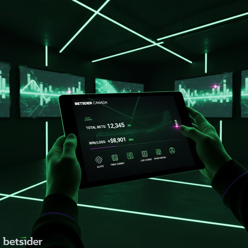 Player reviewing slot game wagering contributions and bonus terms on a tablet